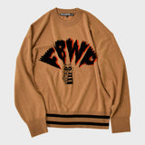パンキングドッグニットセーター/PUKING DOG KNIT SWEATER (BEIGE)
