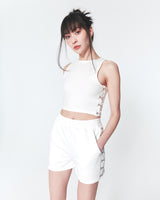 フックNアイショーツ/Hook N Eye Shorts White