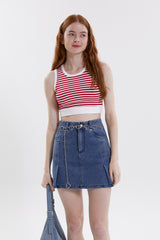 マリンストライプスリーブレス / MARIN STRIPE SLEEVELESS