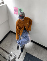 No.0026 HQ flocking trucker JK (3color)