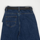 ストレートフィットウエストカバードデニムパンツ / STRAIGHT FIT WAIST COVERED DENIM PANTS [6872]