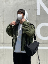シャッティングMA-1フーディージャンパー/Shutting MA-1 Hoody Jumper