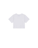 YELLOW TAP CROP T-SHIRT WHITE (6691419291766)