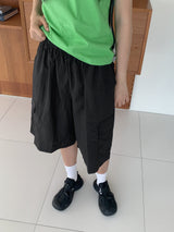 カンキナイロンカーゴバンディングショートパンツ