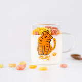 TIGER GLASS MUG SMALL (4647261503606)