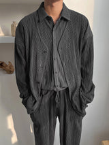 #N-Ritz Loosefit Pleats Cardigan (3color)