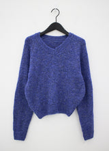 チョイスカラーV-ネックニット / Choice Color V-Neck Knit (6color)