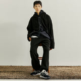 ミリタリーグムカフリースセットアップ/GUMKA FLEECE SET-UP BLACK