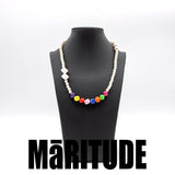 レインボーダイスネックレス / RAINBOW DICE NECKLACE /  SEVENTEEN , MIRAE 착용
