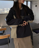 (UNISEX) 起毛VネックフォースMTM