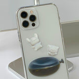Black Rabbit Balloon pang-pang Phone Case