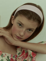 Light Pink Satin Headband (6611830931574)