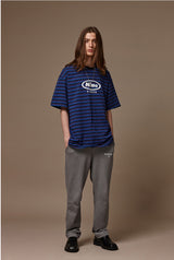 Multi stripe T - Blue (4622114750582)