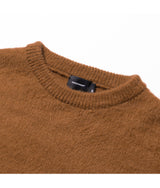 ウールソフトモヘアオーバーサイズニット/WOOL SOFT MOHAIR OVERSIZED KNIT