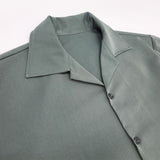 ツータック ベルト ジャンプスーツ / RO Two-Tuck Belted Jumpsuit (4 colors)