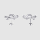 Authentique Earrings Silver (Plated White gold)