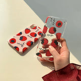 ストロベリーiPhoneケース/Stawberry (iPhone) Jelly Case
