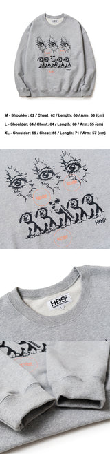 PROTECT CREWNECK - M/GREY (6547209945206)