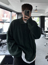 never dori loosefit kara cardigan 