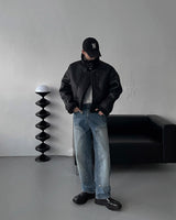 EN Slave Double Nee Denim Pants (2 colors)