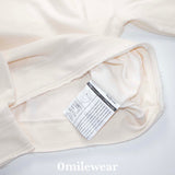 0MW tough cutting hoodie_cream