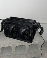 eyelet two pocket cross bag (6658954395766)