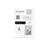 [sticker] our text (6658207842422)