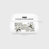 BOMB BABA-BLACK(AIR PODS PRO-CLEAR HARD) (6598909263990)