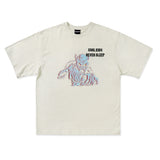 3D Wolverine Short Sleeve T-Shirt (2color) (6675328958582)