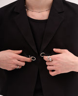 サンダーバックルハーフブレザー / [MADE] Sander Buckle Half Blazer
