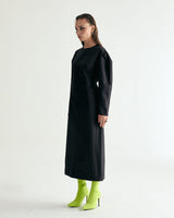 CN STRING MAXI ONEPIECE - GLOSSY BLACK (6635994054774)