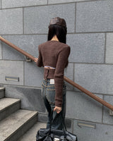 Calm boots cut denim pants