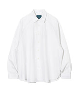 Z-ラグラン オックスフォードシャツ S105 / Z-Raglan Oxford Shrit S105 Ash White
