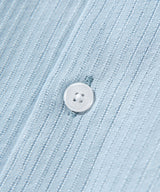 ステッチストライプシャツ/Stitch Stripe Shirt S114 Serenity Blue