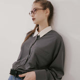 シルケットオーバーサイズシャツ/SILKET OVERSIZED SHIRTS