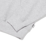 BACK POINT GRAFFITI GRAPHIC HOODIE [MELANGE GRAY]