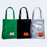 マンゴースクエアショルダーバッグ/DAMP MANGO SQUARE SHOULDER BAG_BLACK