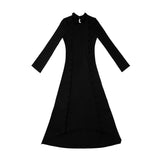 ボタンマキシドレス / Button Maxi Dress #Black