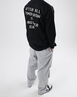 バックレタリングオーバ－Tシャツ