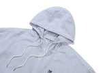 スライドスリットフーディシャツ / SIDE SLIT HOODIE SHIRT_SKY BLUE