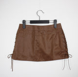 コルセットクラックスカート / Corset Crack Skirt (2color)