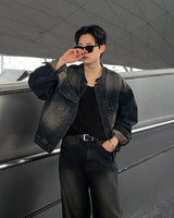 MG727 Garment Dining Denim Jacket (3 colors)