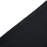 ビッグスクリプトロゴエンボシングスウェットパンツ BLACK