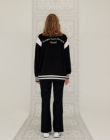 M PATCH VARSITY CARDIGAN BLACK (6691449143414)