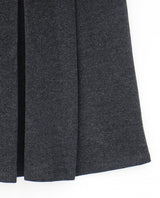 グリースプリーツスカート / Gleise pleated skirt (3color)