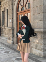 [Bellide made] Swen ribbed round cardigan