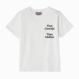 W14 ホワイトコンセプトベーシックTシャツ