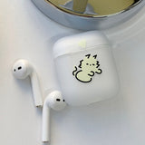 イエロー - カラフルドンドンゴヤン AirPods ケース_マット
