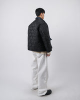 リィドゥズカラーネックキルティングダッフルジャケット/liddes collar-neck quilting duffle jacket 2color