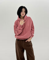 グリークブラッシュフーデッドTシャツ/Greek Brushed Hooded T-Shirt (3color)